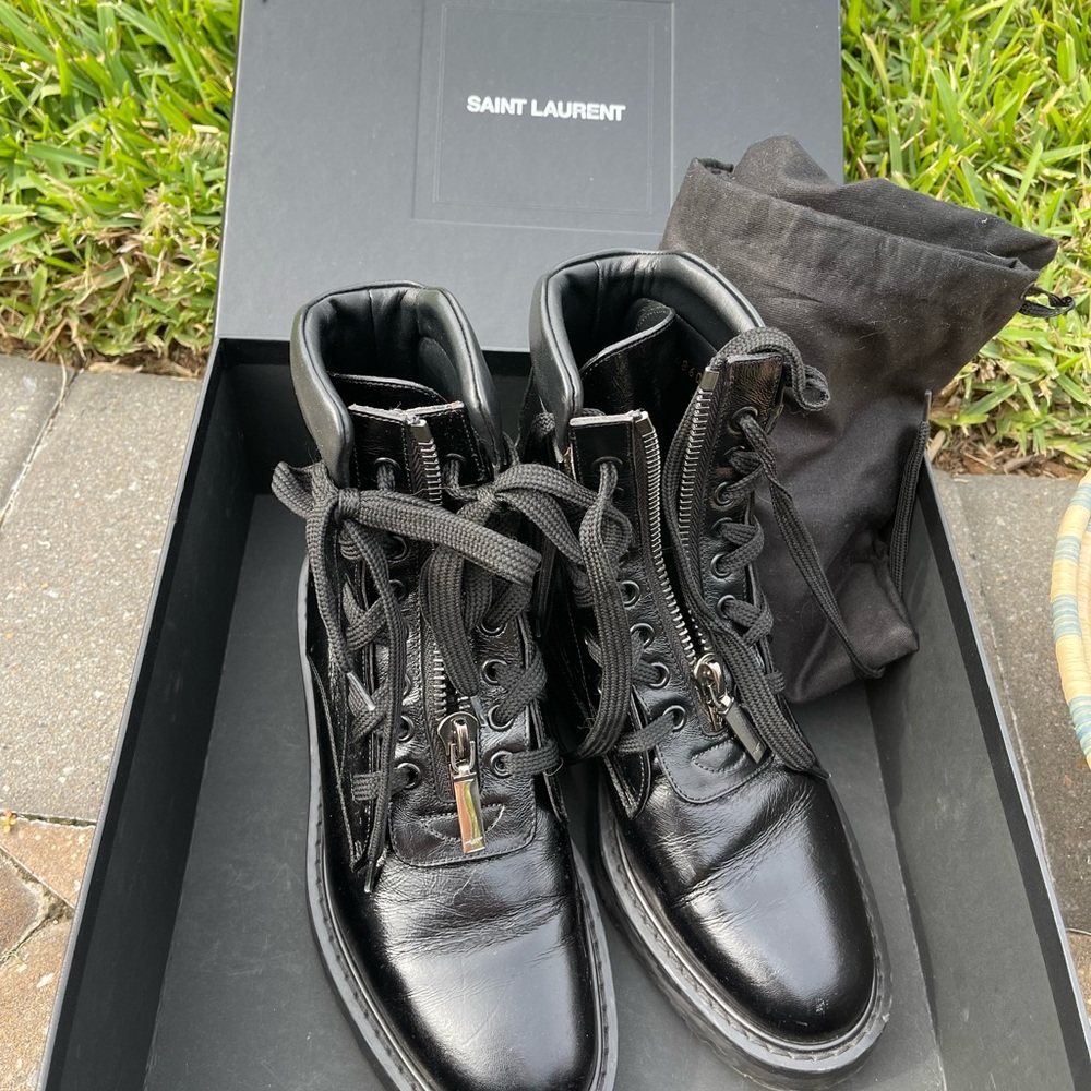 Saint Laurent boots size 37